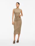 VILA VIBIRTHE SLEEVELESS MIDI DRESS, Dark Natural Melange, highres - 14112800_DarkNaturalMelange_005.jpg