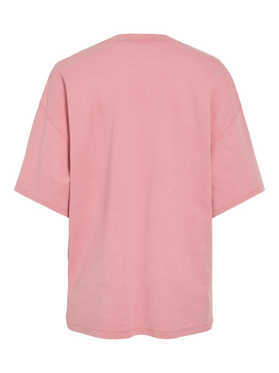 VILA COTON T-SHIRT, Peach Blossom, highres - 14108017_PeachBlossom_002.jpg