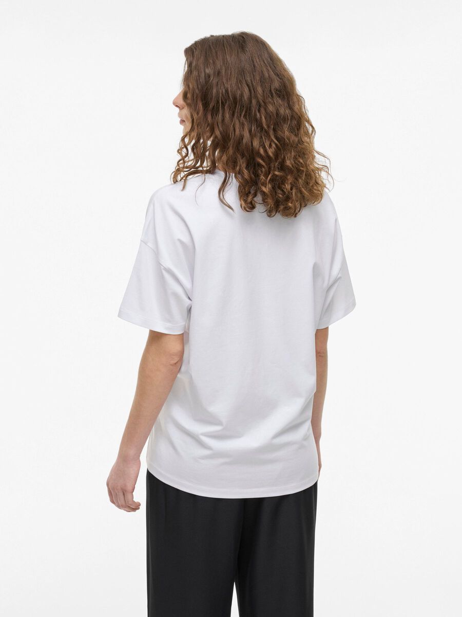 VILA OVERSIZE T-SHIRT, Bright White, highres - 14107944_BrightWhite_004.jpg