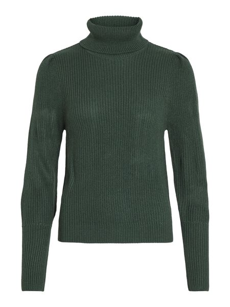 Vila TALL - LONG SLEEVE KNITTED TOP, Pineneedle, highres - 14093283_Pineneedle_001.jpg