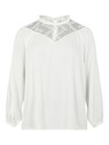Vila CURVE - UPPER LACE LONG SLEEVED TOP, Cloud Dancer, highres - 14074446_CloudDancer_001.jpg
