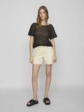 Vila TAILLE HAUTE SHORTS EN JEAN, Birch, highres - 14086121_Birch_005.jpg