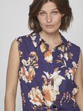 Vila AVEC NŒUD SUR LE DEVANT CHEMISE SANS MANCHES, Navy Blazer, highres - 14090770_NavyBlazer_1074637_006.jpg