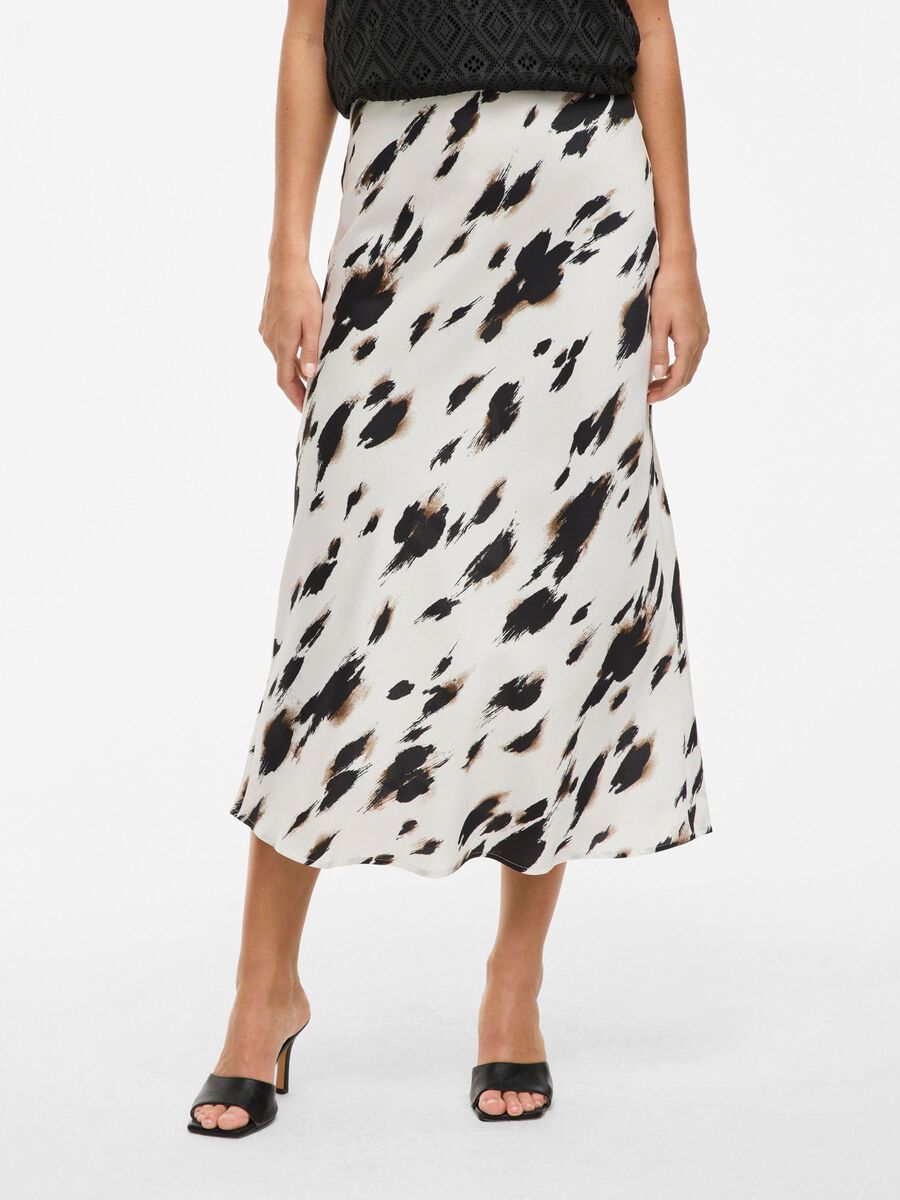 VILA VIELLETTE HIGH WAIST MIDIROCK, Birch, highres - 14084182_Birch_1227173_003.jpg