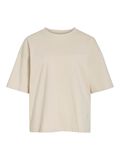 VILA BOMULL OVERSIZED T-SKJORTE, Birch, highres - 14108427_Birch_001.jpg