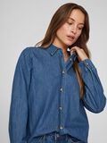 VILA LONG SLEEVED DENIM SHIRT, Medium Blue Denim, highres - 14108905_MediumBlueDenim_007.jpg