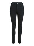 Vila HIGH-WAIST SKINNY FIT JEANS, Black Denim, highres - 14084770_BlackDenim_001.jpg