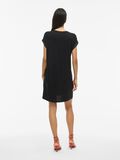 VILA À MANCHES COURTES ROBE COURTE, Black, highres - 14109618_Black_004.jpg