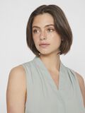 VILA V-NECK SLEEVELESS TOP, Green Milieu, highres - 14099286_GreenMilieu_006.jpg