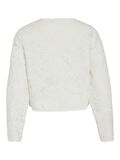 Product image thumbnail - VIPETAL ROUND NECK CARDIGAN, Snow White | 7