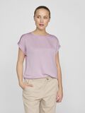 VILA VIELLETTE SHORT SLEEVED TOP, Winsome Orchid, highres - 14059563_WinsomeOrchid_003.jpg