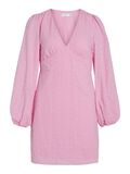 Vila LONG SLEEVED SHORT DRESS, Begonia Pink, highres - 14098454_BegoniaPink_001.jpg