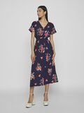 Vila SHORT SLEEVED MIDI DRESS, Navy Blazer, highres - 14092481_NavyBlazer_1079482_005.jpg