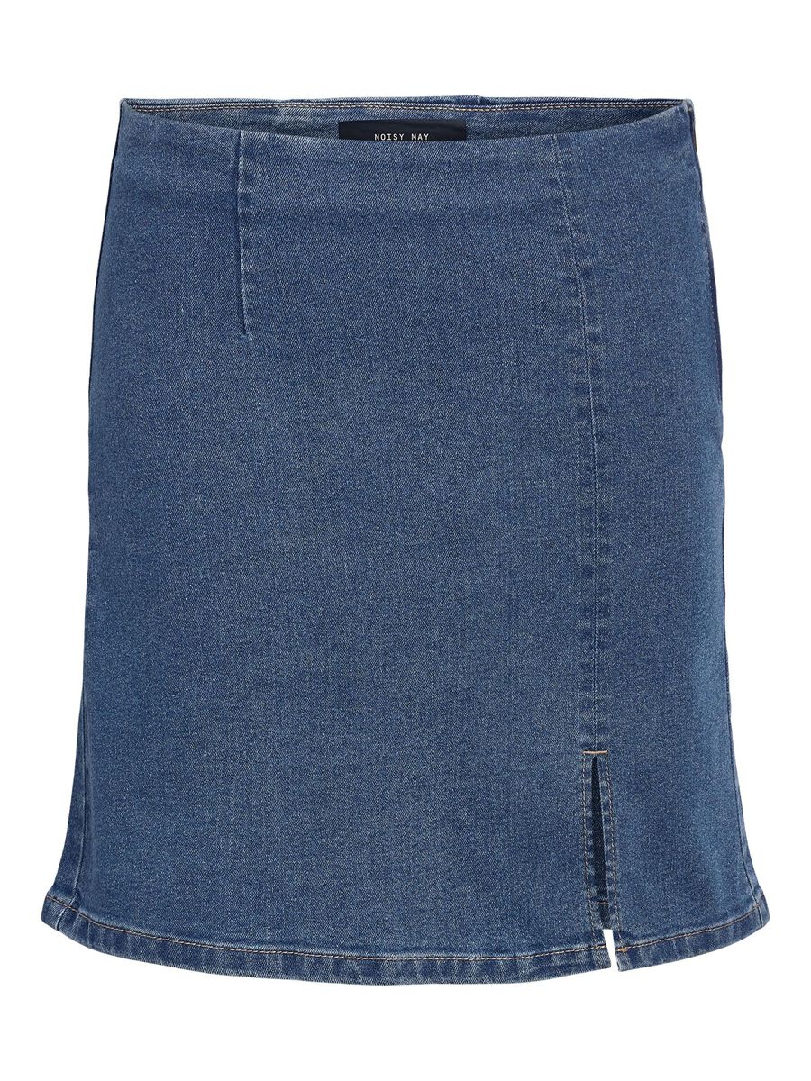 Noisy May DENIM MINI-JUPE, Medium Blue Denim, highres - 27032637_MediumBlueDenim_001.jpg