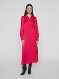 VILA LONG SLEEVED MIDI WRAP DRESS, Viva Magenta, highres - 14093784_VivaMagenta_003.jpg