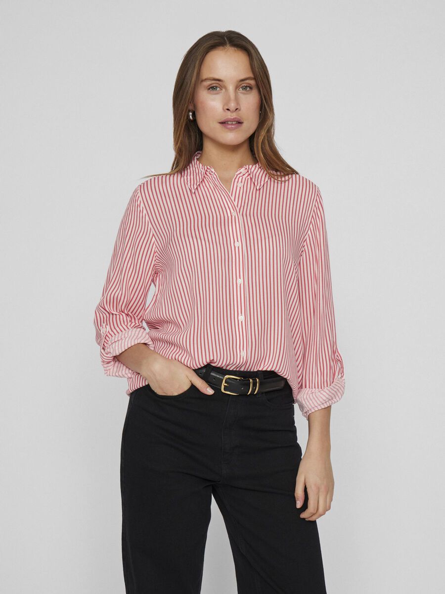 VILA VIROSA LONG SLEEVED  SHIRT, Cloud Dancer, highres - 14102674_CloudDancer_1151065_003.jpg