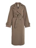 Vila KLASSISK TRENCHCOAT, Brown Lentil, highres - 14083458_BrownLentil_001.jpg