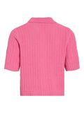 VILA VIGEORGIE SHORT SLEEVED KNITTED CARDIGAN, Sangria Sunset, highres - 14108101_SangriaSunset_002.jpg