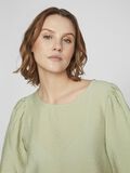 VILA PUFF SHOULDER SHORT SLEEVED TOP, Swamp, highres - 14098906_Swamp_006.jpg