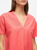 VILA V-NECK SHORT SLEEVED TOP, Dubarry, highres - 14096245_Dubarry_006.jpg