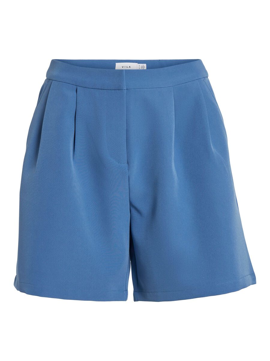 VILA HIGH-WAIST SHORTS, Federal Blue, highres - 14086539_FederalBlue_001.jpg