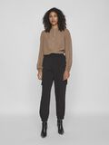 Vila HIGH NECK SHIRT, Brown Lentil, highres - 14090583_BrownLentil_005.jpg