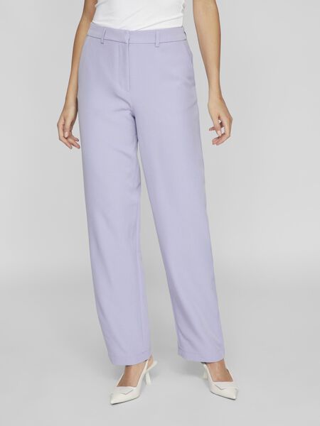 Vila STRAIGHT HIGH WAISTED TROUSERS, Sweet Lavender, highres - 14083468_SweetLavender_003.jpg