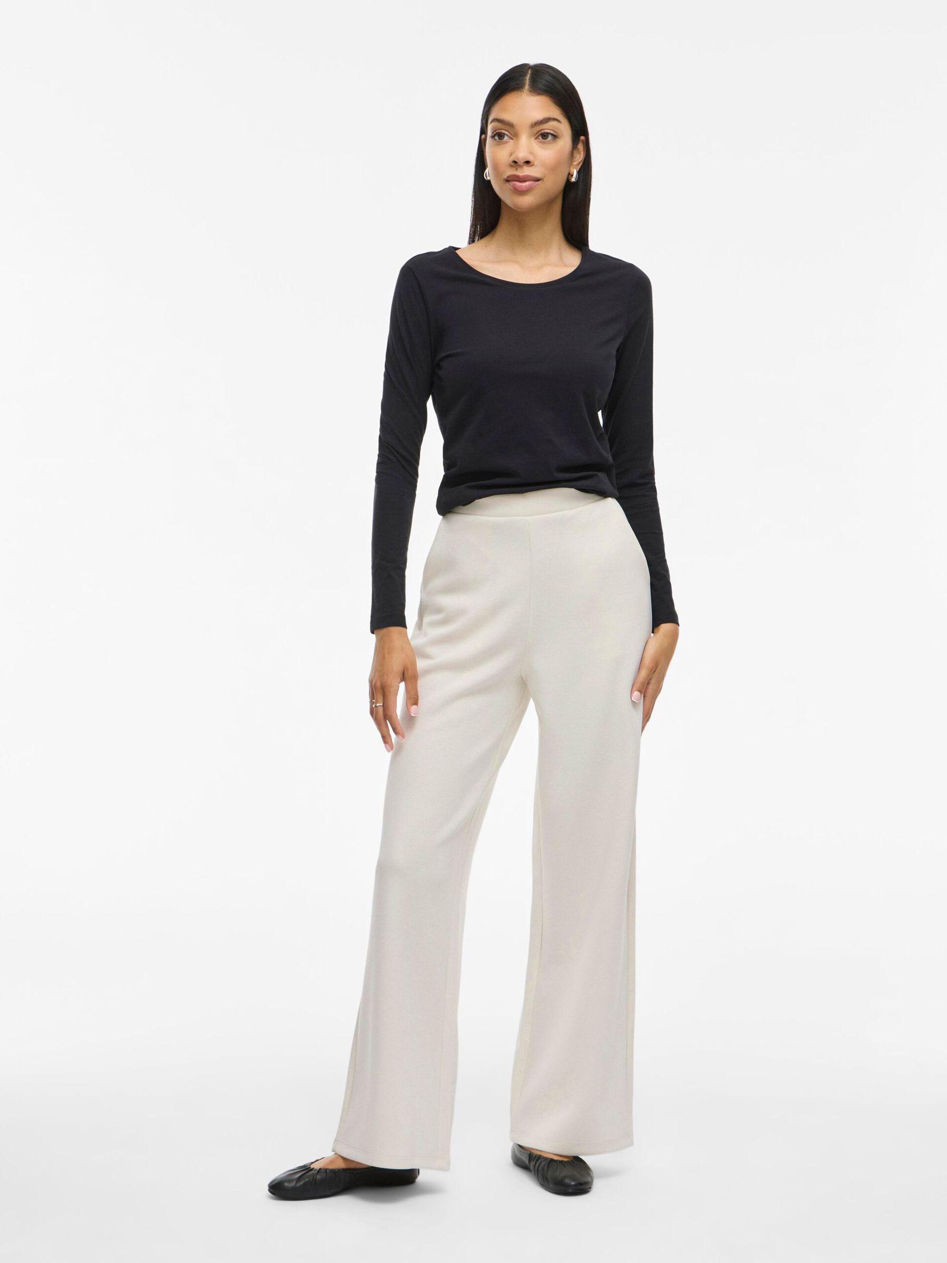 Carousel image - VIREFLECT HIGH WAIST TROUSERS, Birch | 4