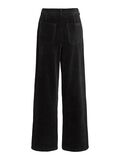 VILA VIKITA CORDUROY TROUSERS, Black Beauty, highres - 14105137_BlackBeauty_002.jpg
