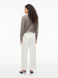 Product image thumbnail - VIFREYA HIGH-WAIST WIDE FIT JEANS, Cloud Dancer | 2