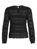 Vila DETAILED LONG SLEEVED TOP, Black, highres - 14078977_Black_002.jpg