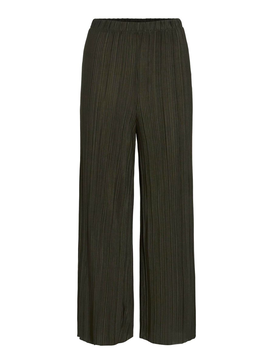 VILA HIGH WAIST CULOTTE TROUSERS, Deep Depths, highres - 14096324_DeepDepths_001.jpg