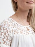 Object Collectors Item LACE DETAIL - SHORT SLEEVED TOP, Gardenia, highres - 23023352_Gardenia_007.jpg