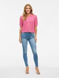 VILA VIGEORGIE SHORT SLEEVED KNITTED CARDIGAN, Sangria Sunset, highres - 14108101_SangriaSunset_005.jpg