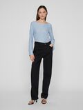 VILA BOATNECK LONG SLEEVED TOP, Coronet Blue, highres - 14109873_CoronetBlue_005.jpg