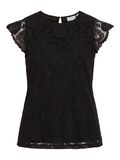 VILA VIMYNTE LACE SHORT SLEEVED TOP, Black, highres - 14112803_Black_001.jpg