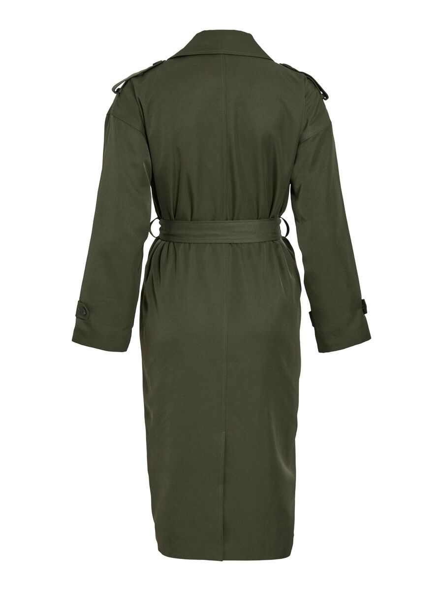 VILA VIADDISON BELTED  TRENCHCOAT, Deep Depths, highres - 14103460_DeepDepths_002.jpg