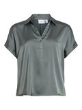 Product image thumbnail - VIENNA SHORT SLEEVED SHIRT, Balsam Green | 5