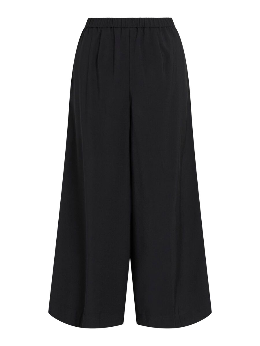 VILA VIMARLEE HIGH-WAIST CULOTTE TROUSERS, Black Beauty, highres - 14109095_BlackBeauty_002.jpg