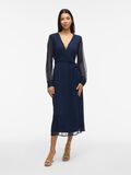 VILA VIFALIA LONG SLEEVED MIDI DRESS, Navy Blazer, highres - 14095704_NavyBlazer_003.jpg