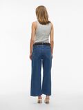 VILA HIGH WAIST CULOTTE JEANS, Medium Blue Denim, highres - 14104639_MediumBlueDenim_004.jpg