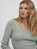 Vila LANGÄRMELIGES STRICKOBERTEIL, Green Milieu, highres - 14082666_GreenMilieu_006.jpg