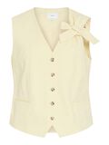 Product image thumbnail - VIALAEA BUTTONED WAISTCOAT, Pastel Yellow | 6