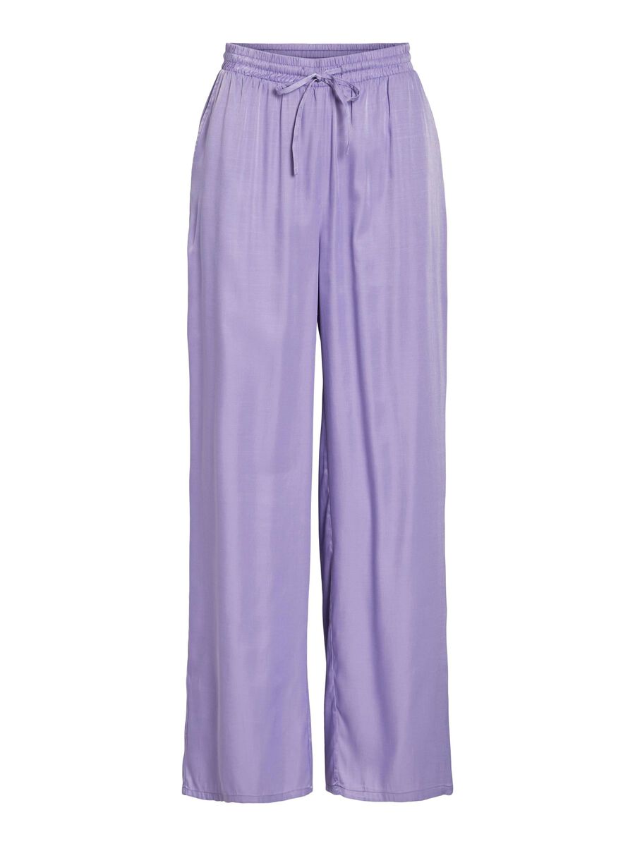 VILA HIGH WAIST TROUSERS, Violet Tulip, highres - 14100323_VioletTulip_001.jpg