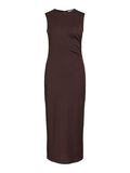 VILA VIDANNI MOUWLOOS MIDI JURK, Coffee Bean, highres - 14113672_CoffeeBean_001.jpg