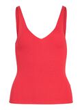 Product image thumbnail - SLEEVELESS KNITTED TOP, Hibiscus | 5