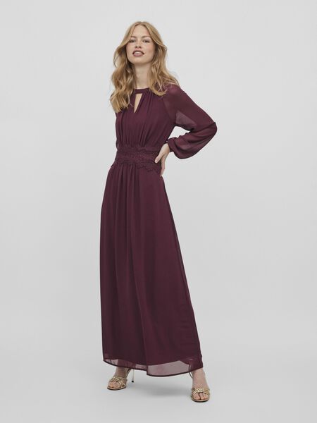 Vila O-NECK OCCASION DRESS, Winetasting, highres - 14083314_Winetasting_003.jpg