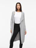VILA LONG OPEN CARDIGAN, Light Grey Melange, highres - 14095996_LightGreyMelange_003.jpg