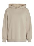 Vila LOOSE FIT HOODIE, Feather Gray, highres - 14096787_FeatherGray_001.jpg
