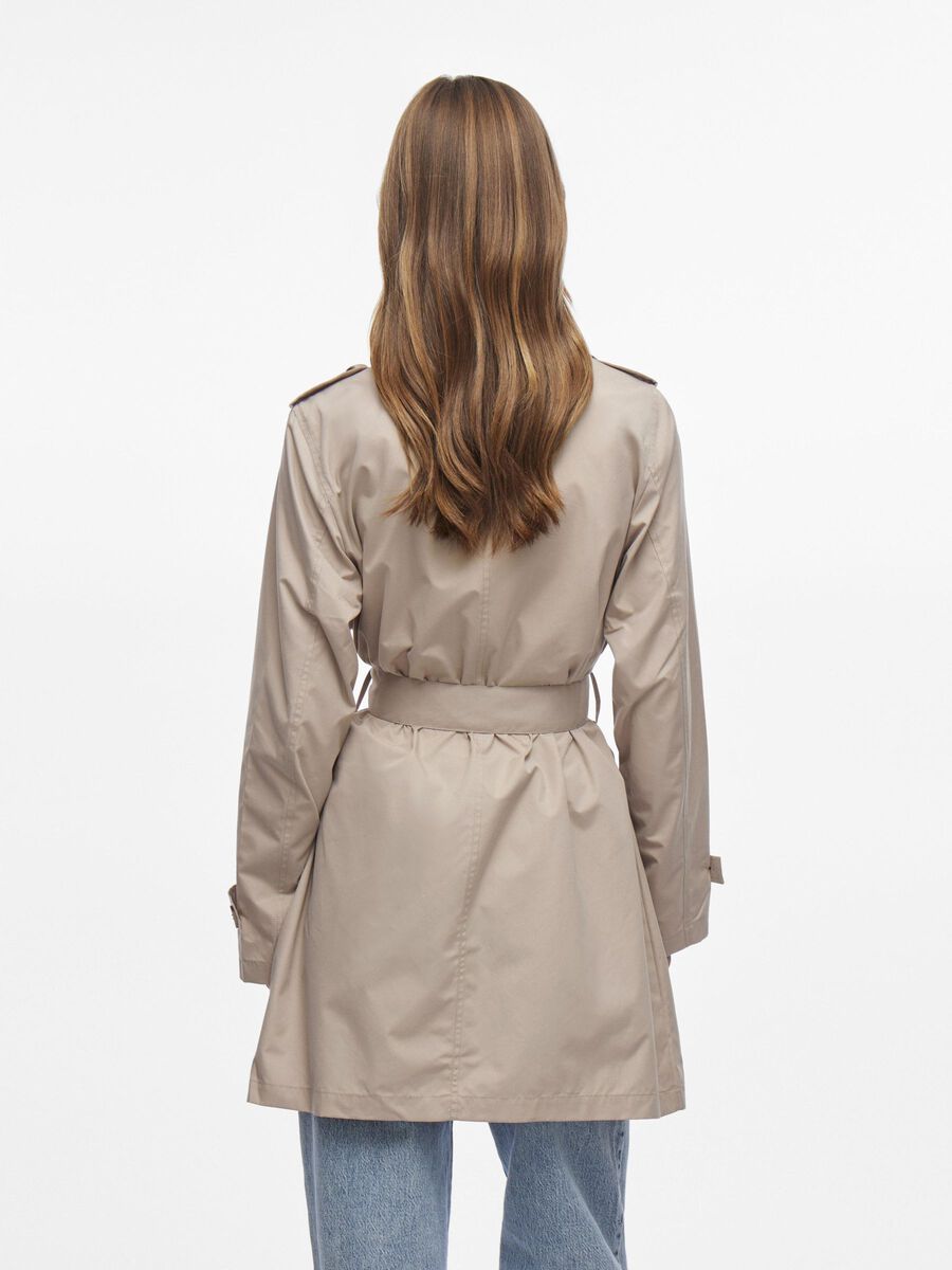 VILA BELTE TRENCHCOAT, Simply Taupe, highres - 14107076_SimplyTaupe_004.jpg